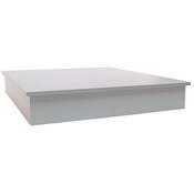 Display Pedestal Base - 48 inch square - White