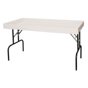 Dump table 30"wx60"lx29"h - white
