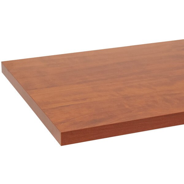Melamine shelf 12" x 48" - cherry