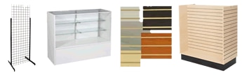 merchandising fixtures, displays, accessories